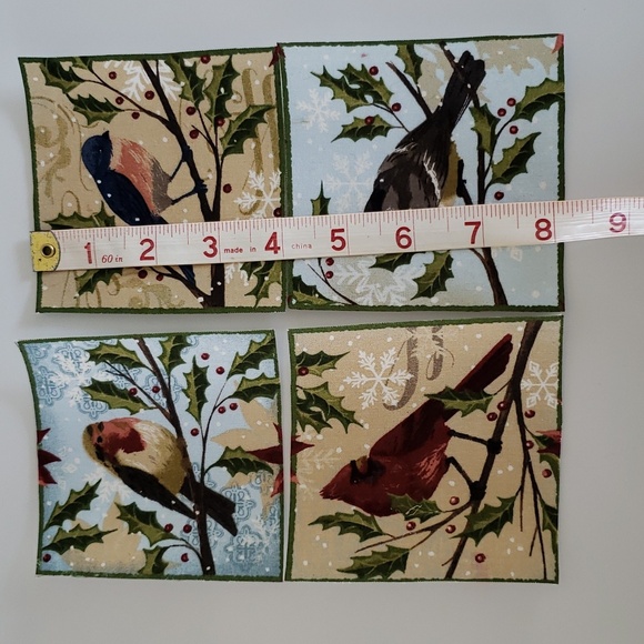 4 Bird Iron On Appliques - Picture 8 of 10